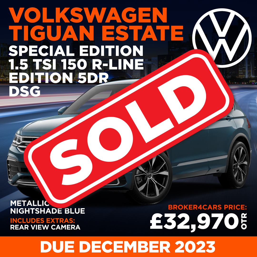 VOLKSWAGEN TIGUAN ESTATE SPECIAL EDITION 1.5 TSI 150 R-LINE EDITION 5DR DSG. Sold